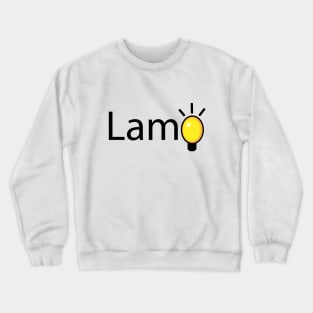 Lamp creative artwork Crewneck Sweatshirt